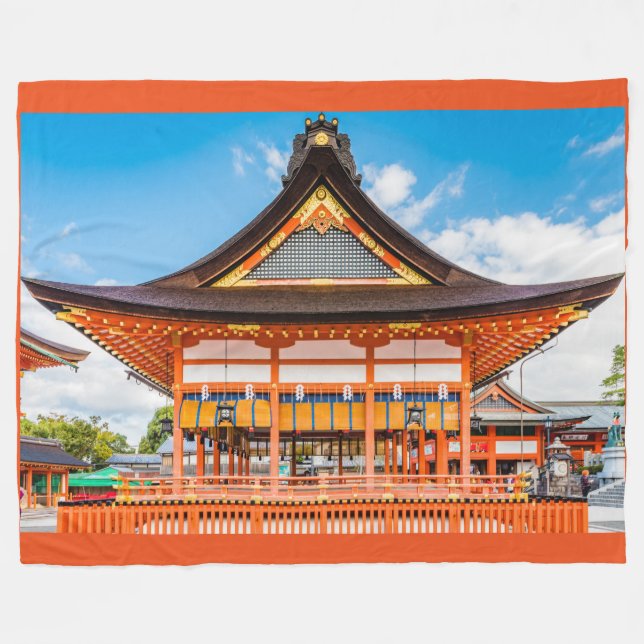 Manta Polar Gai-Haiden, santuario Fushimi Inari-Taisha, Kyoto  (Frente (Horizontal))
