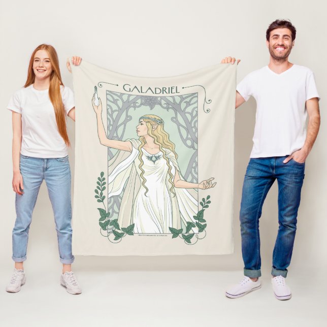Manta Polar Galadriel Luz de Valinor Gráfico (In situ)