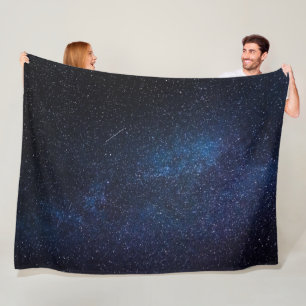 Manta Polar Galaxia Espacio Estrellas Cielo Nocturno Celeste A