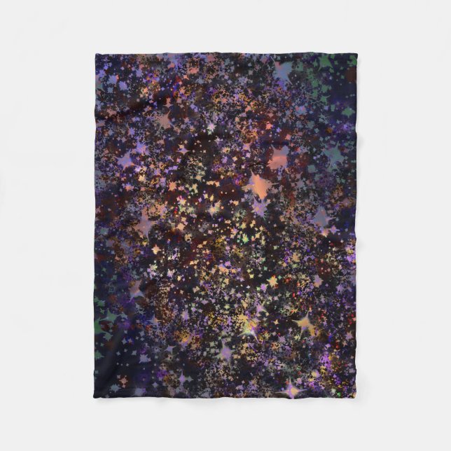 Manta Polar Galaxy Starry Night Throw Blanket - Constelación c (Anverso)
