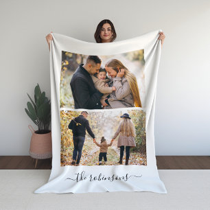 Manta Polar Galería de 2 personalizadas