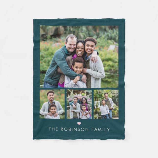 Manta Polar Galería de los Cuatro Personalizados de color (Anverso)