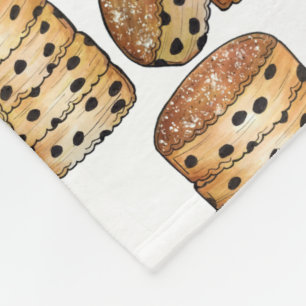 Manta Polar Galés pasteles galeses Bakestones Reino Unido Comi