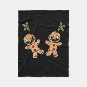 Manta Polar Galletas de jengibre espeluznantes para Krampus Na