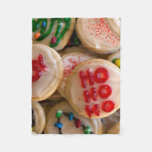 Manta Polar Galletas de Navidad