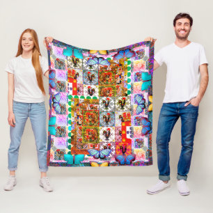 Manta Polar Galo de Barcelos, Portugal