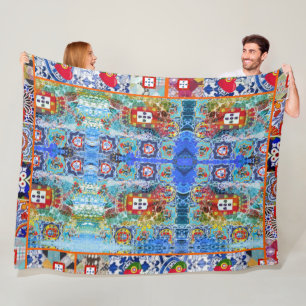 Manta Polar Galo de Barcelos, Portugal