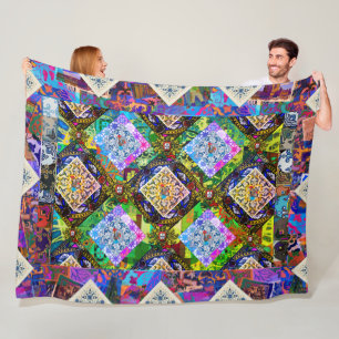 Manta Polar Galo de Barcelos, Portugal