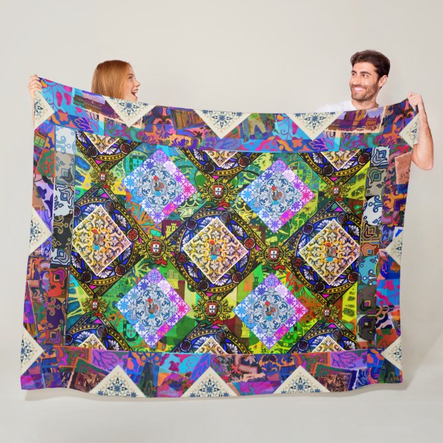 Manta Polar Galo de Barcelos, Portugal (In situ)