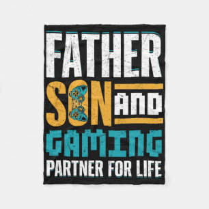 Manta Polar Gamer Bond – Padre e hijo juegan juntos