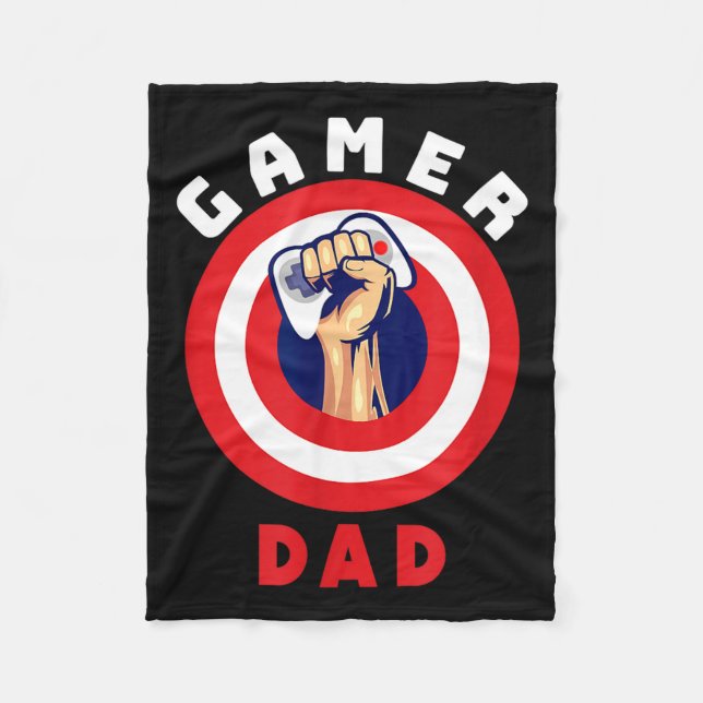 Manta Polar Gamer Dad Funny Gaming Quotes Cool Fathers Gift  (Anverso)
