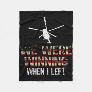 Manta Polar Ganábamos Cuando Dejé Viejo Veterano Americano