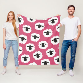 Manta Polar Ganchillo mullido del punto del amor de la fibra