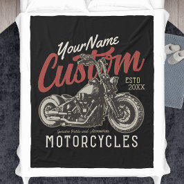 Manta Polar Garaje para motociclistas Rebel Cruiser Personaliz