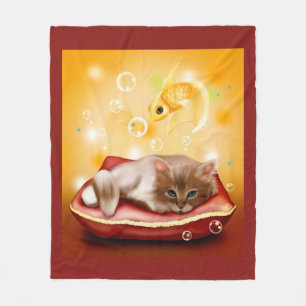 Manta Polar Gatito