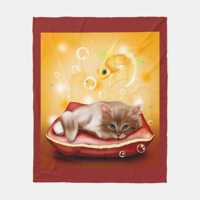 Manta Polar Gatito (Anverso)