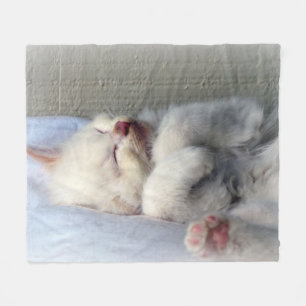 Manta Polar Gatito dormilón