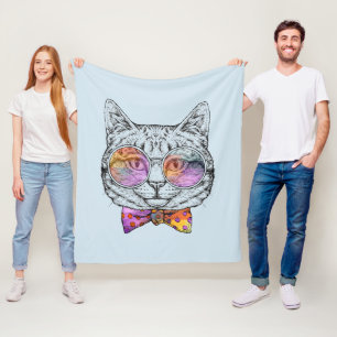 Manta Polar Gatito sabio Kat