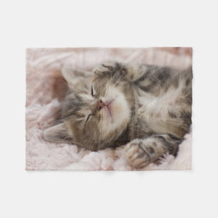 Manta Polar Gatito soñoliento