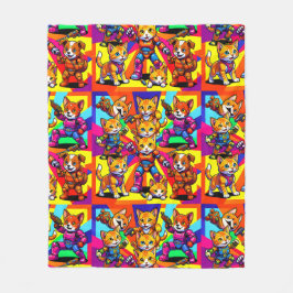 Manta Polar Gatitos - Cachorros