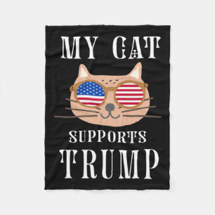 Manta Polar Gato apoya la reelección de Trump 2024