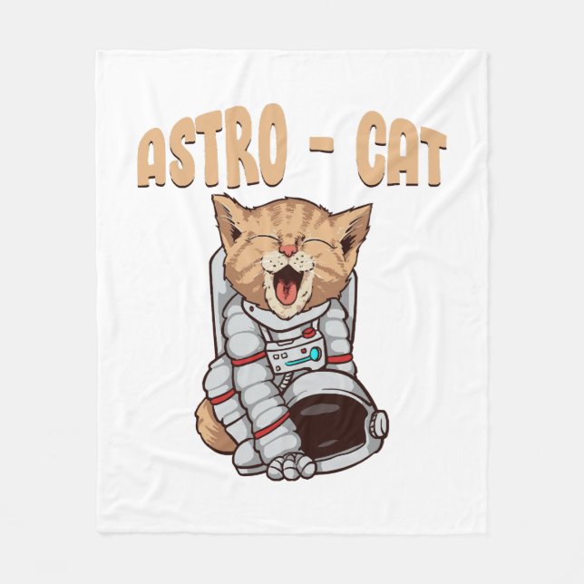 Manta Polar Gato Astro (Anverso)