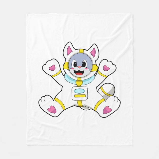 Manta Polar Gato como astronauta en traje (Anverso)