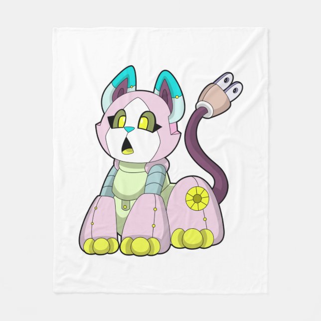 Manta Polar Gato como robot (Anverso)