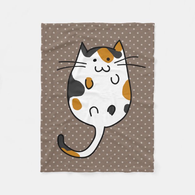 Manta Polar Gato corto (Anverso)