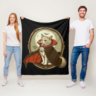 Manta Polar Gato de Halloween, Conde Catula