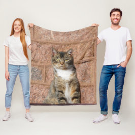 Manta Polar Gato de iglesia