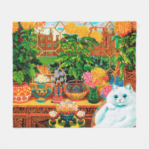Manta Polar Gato del botánico, Louis Wain