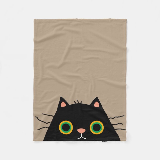 Manta Polar Gato desaseado (Anverso)