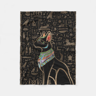 Manta Polar Gato egipcio - Bastet