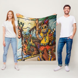 Manta Polar Gato mercante de puerto pesquero