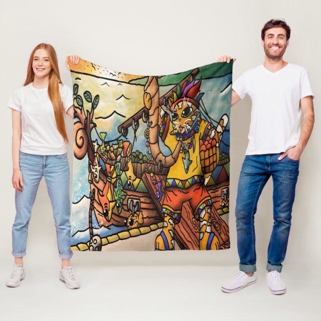 Manta Polar Gato mercante de puerto pesquero (In situ)