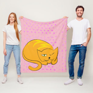 Manta Polar Gato Naranja de búsqueda