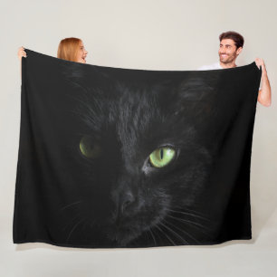 MANTA POLAR GATO NEGRO