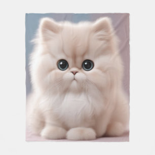 Manta Polar Gato persa juguetón