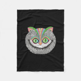 Manta Polar Gato psicodélico de Cheshire