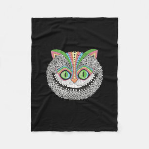 Manta Polar Gato psicodélico de Cheshire