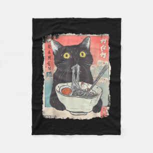 Manta Polar Gato Ramen Noodle japonés Anime Manga Ramen Kawaii