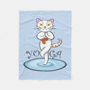 Manta Polar Gato Yoga