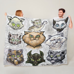 Manta Polar Gatos