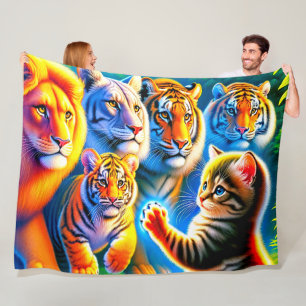 Manta Polar Gatos