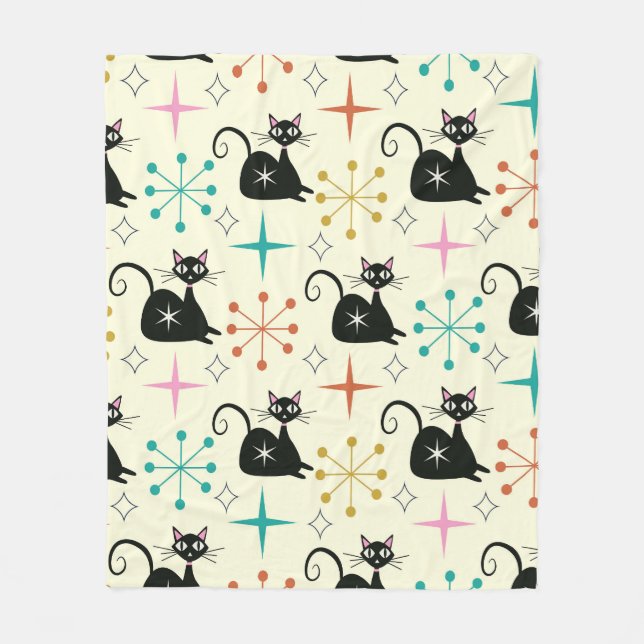 Manta Polar Gatos atómicos negros y estallidos a mediados del  (Anverso)