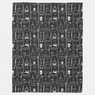 Manta Polar Gatos cortos