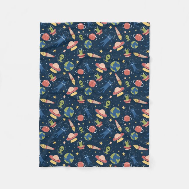 Manta Polar Gatos espaciales (Anverso)