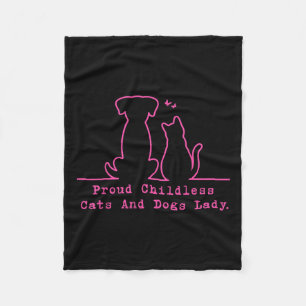 Manta Polar Gatos Y Perros Infantiles Orgullosos Mujeres Vinta