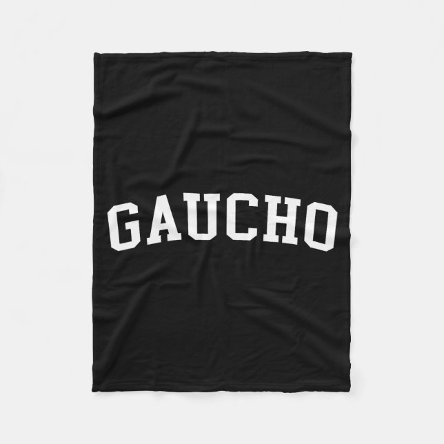 Manta Polar Gaucho (Anverso)
